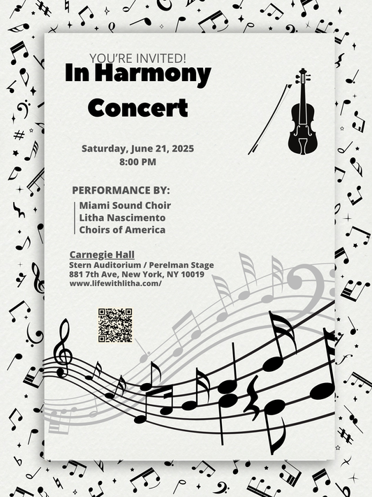 Carnegie Hall w/ Life with Litha: Miami Sound Choir